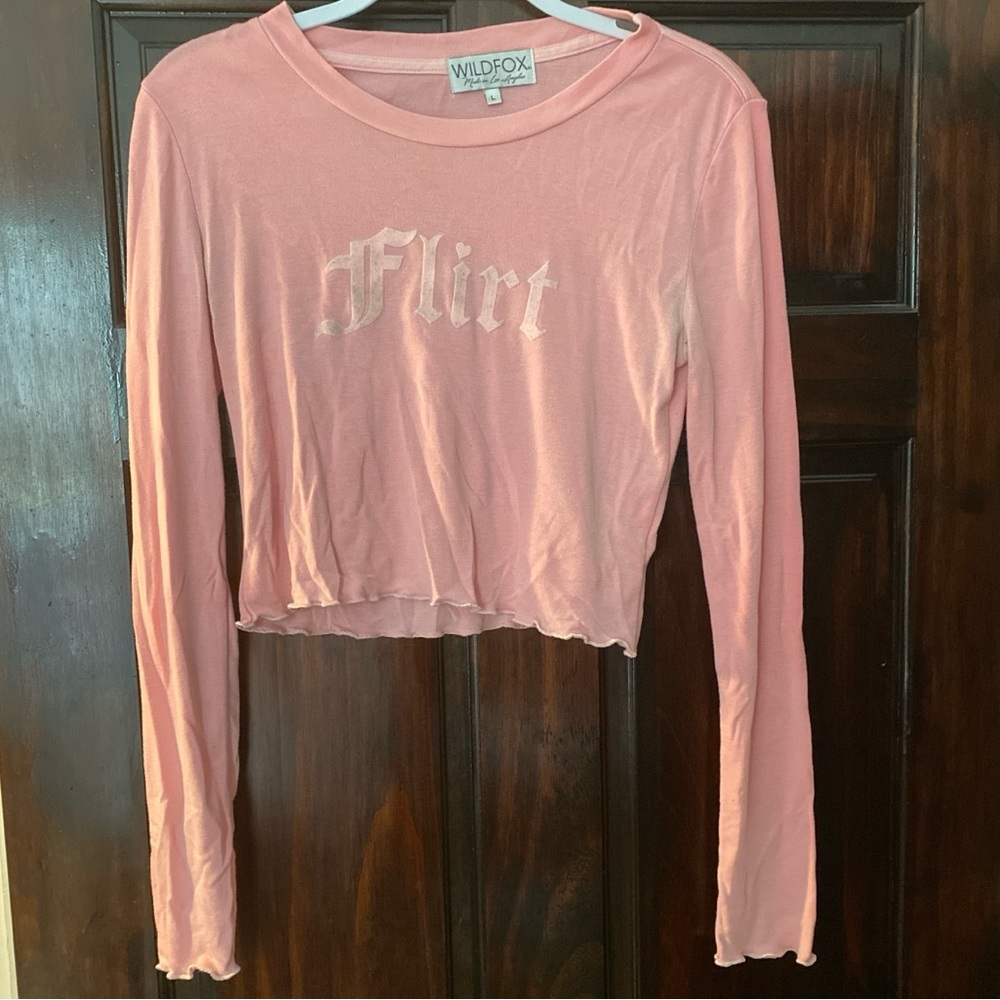 Flirt crop top